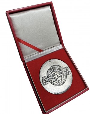 Kráľovská séria - Strieborná medaila (Ag925) Wladyslaw Herman v elegantnom puzdre