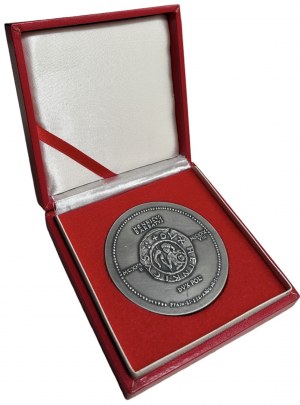 Královská řada - Stříbrná medaile (Ag925) Jindřich Vousatý v elegantním pouzdře