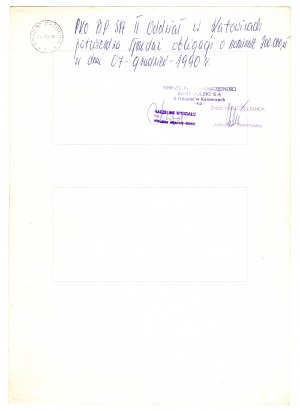 Obligation d'État de la République populaire de Pologne - 200 000 zlotys 1989