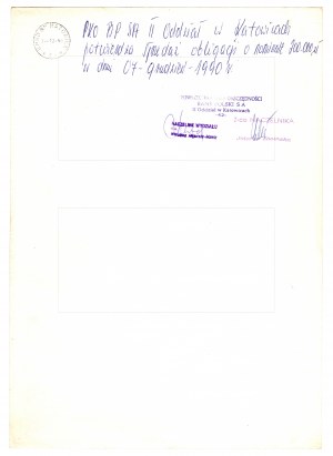 Štátny dlhopis PRL 1989