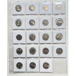 Komplet monet 5 złotowych 2014-2023 - 18 sztuk w holderach