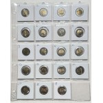 Komplet monet 5 złotowych 2014-2023 - 19 sztuk w holderach