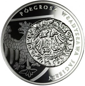 20 zlotých 2015 - Polovičný groš Władysława Jagiełła