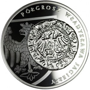 20 zloty 2015 - Demi-penny de Władysław Jagiełło