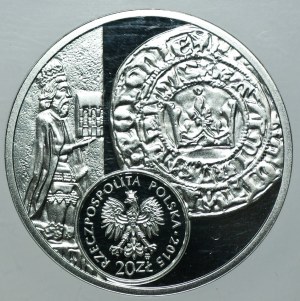 20 zlotých 2015 - minca Kazimíra Veľkého - GCN PR 70