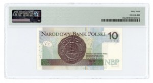 10 zlotých 2012 - série AA 0025183 - PMG 64