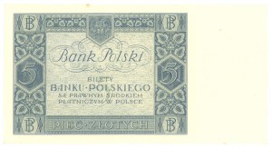 5 złotych 1930 - seria BJ.