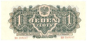 1 zlato 1944 - povinné - séria EO