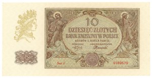 10 zlotých 1940 - série J