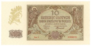 10 zloty 1940 - J series