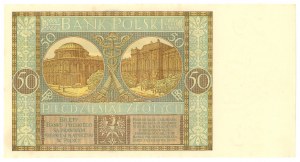50 złotych 1929 - seria EP.