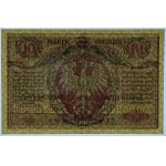 10 marek polskich 1916 - Generał - seria A - PMG 58 EPQ