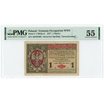 1 marki polskiej 1916 - jenerał seria A - PMG 55