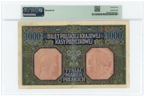 1.000 Polnische Mark 1916 - Allgemein - Serie A - PMG 25