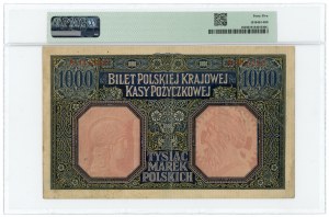 1.000 Polnische Mark 1916 - Allgemein - Serie A - PMG 45