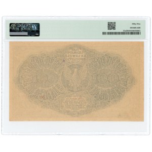 100 marek polskich 1919 - seria AI - PMG 55