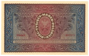 5.000 Polnische Mark 1920 - II Serie G