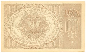 1.000 marek polskich 1919 - seria ZW.