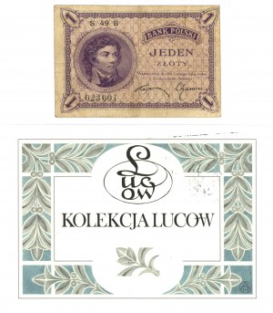 1 zloty 1919 - S.49 B - Collezione LUCOW