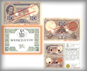 10 zloty 1919 - S.4.A - MODEL 2741 - LUCOW Collection.