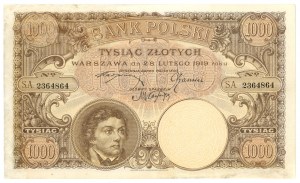 1,000 PLN 1919 - S.A. Serie. 2364864