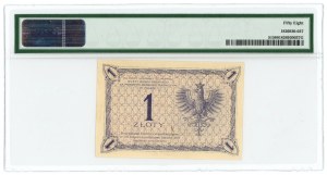 1 złoty 1919 - S.25 J - PMG 58
