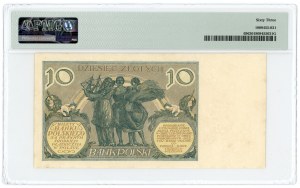 10 gold 1929 - EI series. - PMG 63