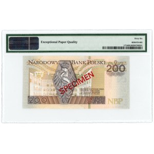 200 złotych 1994 - AA 0000000 - WZÓR Nr. 1639 - PMG 66 EPQ