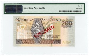 200 Zloty 1994 - AA 0000000 - MODELL Nr. 1639 - PMG 66 EPQ