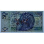 50 złotych 1994 - AA 0000000 - WZÓR Nr 1778 - PMG 67 EPQ - 2-ga max nota