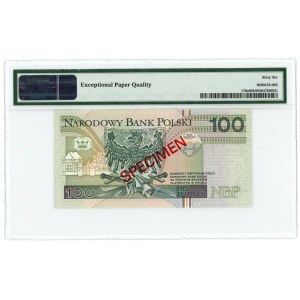100 złotych 1994 - AA 0000000 - WZÓR Nr. 1620 - PMG 66 EPQ - 2-ga max nota
