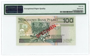 100 zloty 1994 - AA 0000000 - MODEL No. 1620 - PMG 66 EPQ