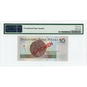 10 złotych 1994 - AA 0000000 - WZÓR Nr 1778 - PMG 67 EPQ - 2-ga max nota