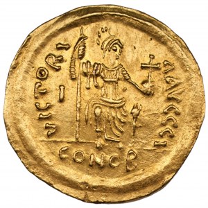 Byzancia, Konštantínopol - Justinián II (565-578) Solidus