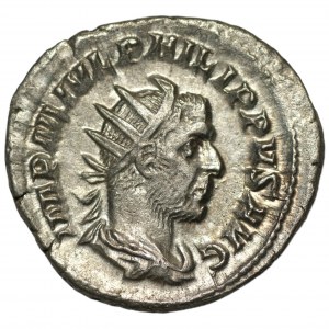 Impero romano, Roma - Filippo I l'Arabo (244-249) - Antoniano (244-247)