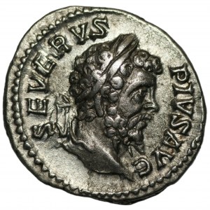 Römisches Reich, Rom - Septimius Severus (193-211) - Denarius (202-210)