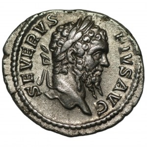 Römisches Reich, Rom - Septimius Severus (193-211) - Denarius 209