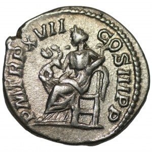 Cesarstwo Rzymskie, Rzym - Septymiusz Sewer (193-211) - Denar 210