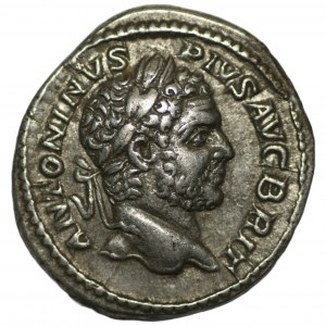 Rímska ríša, Rím - Caracalla (198-217) - denár (210-213)