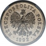 20 haléřů 1992 - NGC MS 67 - 2. max. bankovka