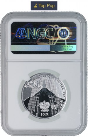 10 Gold 2021 - Tokio Polnische Olympiamannschaft - NGC PF 70 MAX