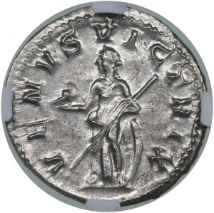 Römisches Reich, Gordian III 238-244, Denar, Rom - NGC MS