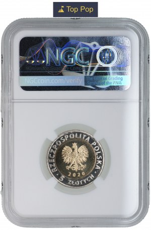 5 gold 2020 - St. Mary's Church - NGC MS 69 - Max Nota