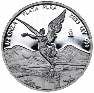 MEXICO CITY - 1/2 Onza 2023 Proof, timbre miroir