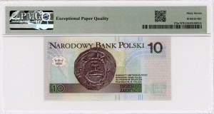 10 złotych 1994 - seria zastępcza YD - PMG 67 EPQ