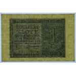 1 złoty 1941 - seria BD - PMG 67 EPQ - 2-ga max nota