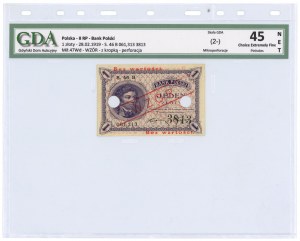 1 Zloty 1919 - S. 46 B - MODELL - GDA 45 NET