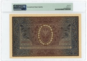 5,000 Polish marks 1920 - III Serja AO - PMG 65 EPQ