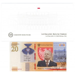 20 złotych 2021 - Lech Kaczyński