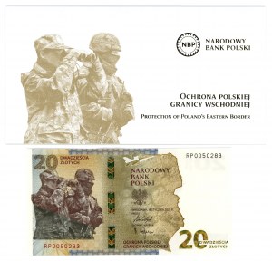 20 PLN 2022 - Protection of the Polish Eastern Border.